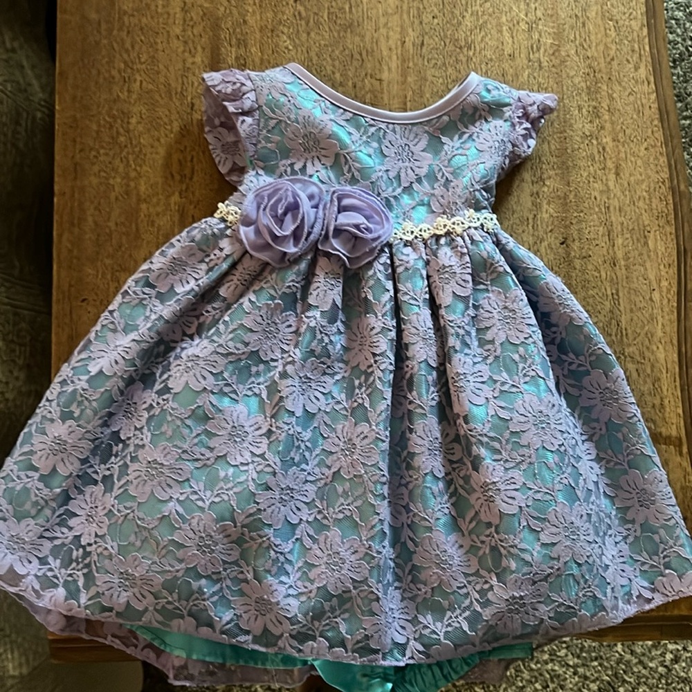 Princess Faith Baby Dress 18 months NWOT